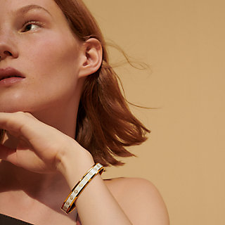 Funny Ice Cream bangle - Black | Hermès USA